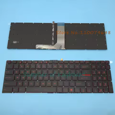 NEW US/RU/SP/FR/PO Keyboard For MSI GL65 Leopard 9RC 9SC 9SD 9SE 9SCK 9SDK 9SEK 10SDK 10SEK 10SDR 10