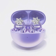 Light luxury and exquisite zircon cat's paw FreeClip earphone clip, versatile and high-end earphone 