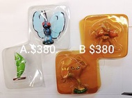 Pokémon 原裝正版 Auldey Tomy 任天堂  double figure set 1 pokemon