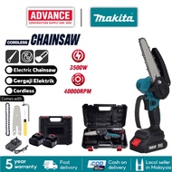 MAKITA 388VF Cordless Chainsaw Mesin Gergaji Pokok  - Electric Pruning Saw with Rechargeable Lithium Battery