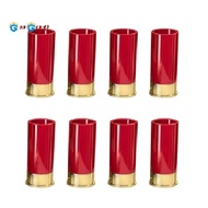 8PCS 12 Gauge Shot Glasses Tequila Shot Glass Wine Lovers