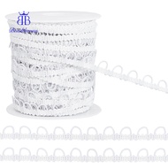 1set 22.5 Yards Nylon Elastic Ribbons with Loops 's Costume Accessories Mixed color 1/2 inch(12mm) 2