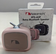 Brand New Nakamichi BTS-A2P Retro Bluetooth Speaker. Local SG Stock and warranty !!