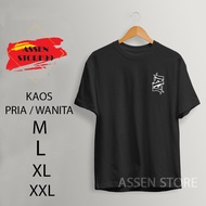 Ontime - T-Shirts With AS Card LOGO Motifs/T-Shirts For Men And Women/T-Shirts For Men/T-Shirts For 