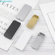 SEPTEMBER Mini Iron Box Rectangular Metal Candy Case Jewelry Solid Perfume Empty Tins Home Organizer