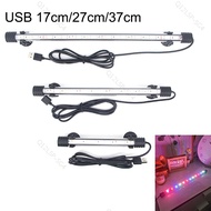 Multi-color Aquarium USB power LED Lighting Submersible Mood Lamp Waterproof Fish Tank  SG12L4