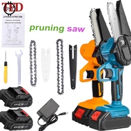 Cordless Electric Portable Chainsaw Easy to Install Practical Lightweight Chains