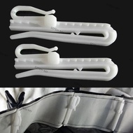 7cm 8.5cm adjustable Curtain Hanging Hooks Ring Window White Plastic Hook For Home Curtain F@2M