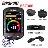 IGPSPORT BSC300 Bicycle GPS Computer Bluetooth ANT+ Wireless Waterproof Bike Odometer Road MTB Cycling Speedometer Color Screen Cycling Speedomet