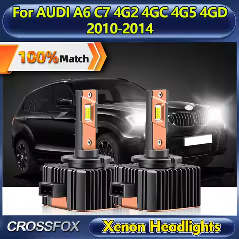 30000LM D3S Canbus LED Headlight 120W CSP Chips HID Xenon Lights 12V For AUDI A6 C7 4G2 4GC 4G5 4GD 