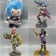 League of Legends Jinx Unlocked Ginger Caitlyn Katelin Vi Violet BASICF arcane lol