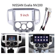 9inch Frame Nissan Evalia NV200 2009 Panel Head Unit