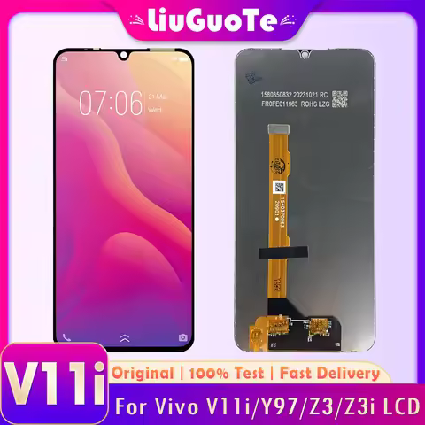 6.3" Original For Vivo V11i V11 Y97 Y97A Z3 Z3i Touch Screen LCD Display Panel Digitizer Assembly Re