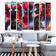 Spider Man Wall Stickers For Kids Room Home Decoration 3d Super Heros Pvc Mural Art Boys Decals Self-adhesive Home Wall Decoration Diy Anime Movie Posters