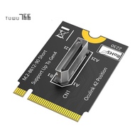 M. 2 Nvme Key M to SFF-8612 Adapter, for NVMe PCI-E 4.0 X4 to OcuLink SFF-8612 4i Host Adapter for S