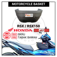 𝗕𝗞𝗣 𝗙𝗥𝗘𝗘 𝗦𝗞𝗥𝗨 ORIGINAL BKP BASKET HONDA RSX RS X RS-X RSX150 RSX 150 Plastic Plastik Pvc Motor Front