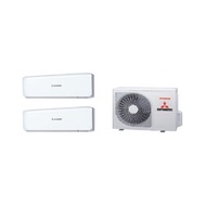 Mitsubishi Heavy三菱重工1.0匹+1.0匹一拖二變頻冷暖多聯分體式冷氣機SCM50ZSS1+SRK25ZSW/SRK25ZSW
