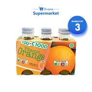 [Bundle of 3] YOU.C1000 Orange Vitamin Drink (6x140ml)