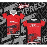 J&t Express Baju Tshirt Microfiber