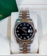👑[現貨]🔥🔥Rolex Datejust 勞力士日誌系列 116231 黑面鑽 表徑36mm 自動機械 ✅有保卡 rolex/rolex submariner/rolex datejust/role