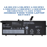 LENOVO L18L3PD1 L18C3PD1 L18M3PD1 L18M3PD1 L18M3PD2 SB10K97652 11.52V 57WH 4830MAH T490S T495S LAPTO