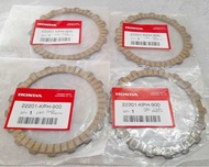 ♚ Honda Original Genuine Parts Clutch Lining Wave 125,Rs 125, Wave 125 Gilas Set (4Pcs) 22201-Kp