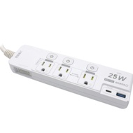 [Buy Free Splitter] Safety Expert Push Type 4 Open 3 Plug 200cm 3P Extension Cable Super Flash Charg