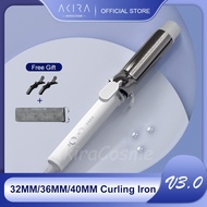 Akiracosme 3.0 Upgraded Version Negative Ion Hair Curler Iron (32mm/ 36mm/40mm)