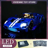 RC LED Light Kit สำหรับ  42154 Fords GT Building Blocks อิฐของเล่น (เฉพาะไฟ LEDไม่มีบล็อกรุ่น))