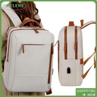 MELENE Laptop Backpack, Waterproof  Travel Laptop Bag, Fashion with USB Charging Port 35L Large Capa