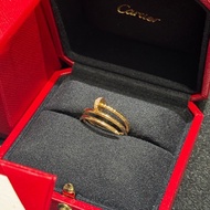 卡地亞/Cartier Juste un Clou戒指  有盒 證書