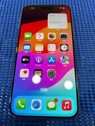 Apple iPhone 15 Pro Max 256G 白色 鈦金屬 6.7吋 二手 蘋果 台東 分期