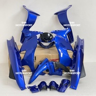 VELOZI BODY COVER SET KOSONG DPBMC BLUE FOR Y125ZR