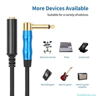 jenniferag.my 6 35mm 1 4inch to 1 4inch Microphones Adapter Cable Stereo 6 35mm Male to 6 35mm Femal