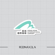 Hong Kong International Airport Vinyl Stickers Outdoor Waterproof Suitcase Stickers