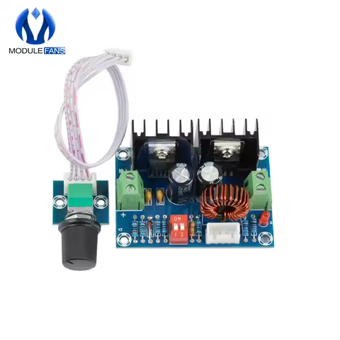 DC-DC Voltage Regulator Module 200W XL4016 Step-down Buck Board High Power 8A With External Potentio
