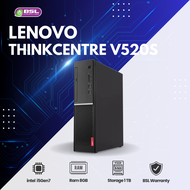 Lenovo V520S-081KL SFF คอมมือสอง i5 GEN 7 ลงโปรแกรมพร้อมใช้งาน ตั้งได้ นอนได้ USED Computer พร้อมส่ง