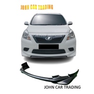 Ready Stock Nissan Almera 2012 Pu Impul Front Skirt Bodykit Almera Skirt Depan IP Front Lip Pu Mater