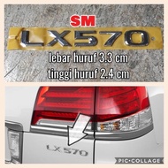 LX570 and GX470 emblems, lexus LX 570 GX 470 trunk emblems