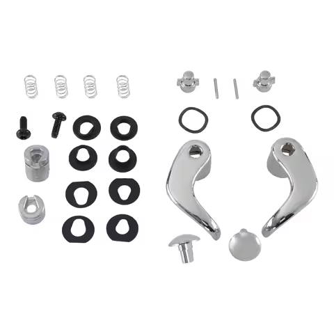 1Pair Chrome Locking Vent Window Handle Set For Chevy Suburban GMC Blazer Jimmy Van Truck 1973-1994 