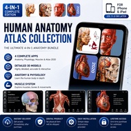 Human Anatomy Atlas Collection for iOS | Medical Education & 3D Anatomy Apps | iPhone & iPad | Lifet