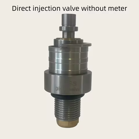 Direct injection valve without pressure gauge, PCP high flow valve, no constant pressure