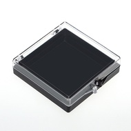 【High-quality】 Square Plastic Boxes Empty Storage Organizer Containers with Hinged Lids for Small It
