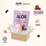Alor Freeze Dried Yogurt Bites Perisa Multi Beri (15gx24pek) dalam Karton/ Alor Freeze Dried Yogurt 