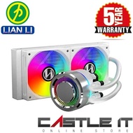 Lian Li Galahad AIO Liquid Cooler 240 ARGB Black/White/ 240 SL UNI FAN/ 360 ARGB White