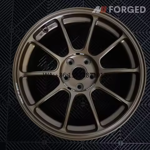 For Forged for 350z Civic Fd Type R Gr Yaris NSX 17 18 19 5x100 5x112 Volk Racing Ze40 Bronze 18x9 5