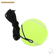 MAINAUSHUI Rebound Ball, Adjustable Rope Tether Ball Tennis Training Ball, Tennis Yellow Elastic Str