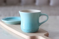 Le Creuset แก้วมือถือสไตล์ยุโรป แก้วน้ำดื่มกาแฟ แก้วกระดูกสันหลัง ขนาด 360ml/280ml/250ml แก้วชาน้ำดื