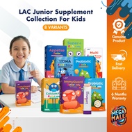 LAC Junior Supplement Collection For Kids - Supports Immunity & Growth | Appetite booster | Multivit