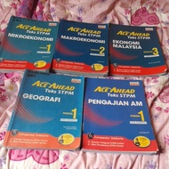 [ACE AHEAD TEKS STPM] Mikroekonomi | Makroekonomi | Ekonomi Malaysia | Geografi | Pengajian Am